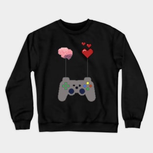 GAMEPAD DESIGN - pixelart Crewneck Sweatshirt